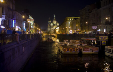 Огни ночного города...