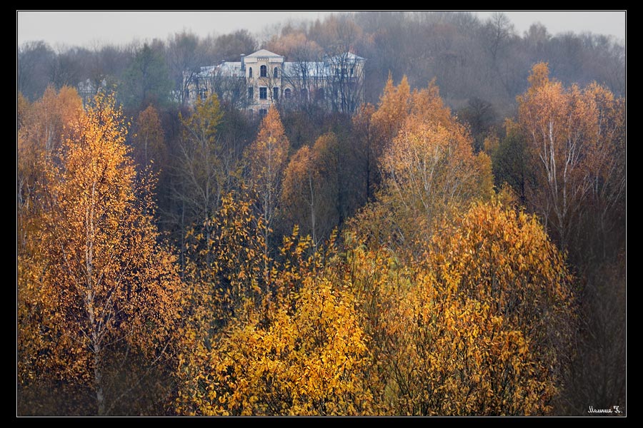 Осенние акварели. Прилукский дворцово-парковый ансамбль