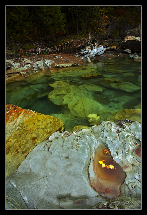 McDonald Creek. Glacier National Park.