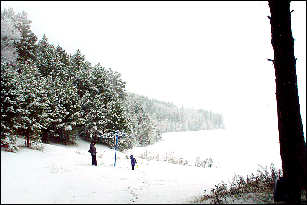 Зимний пляж