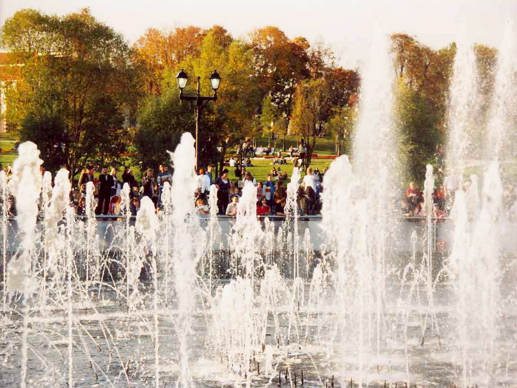 Фонтан в Царицино.