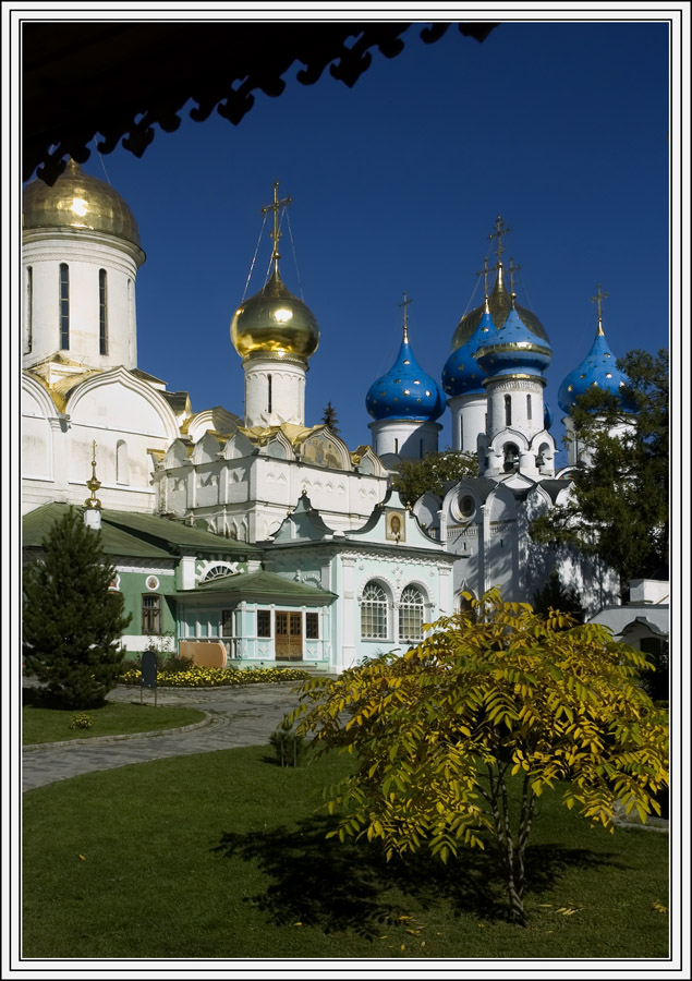 Купола. Троицко-Сергиевская Лавра.