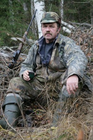 На привале!