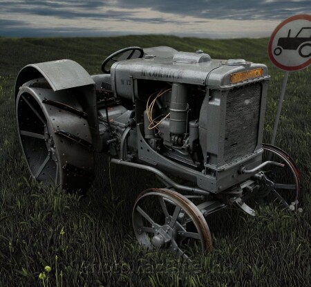McCormic-Deering-W12 в рязанских степях.