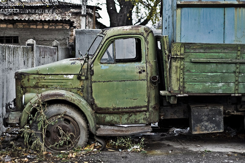отъездил