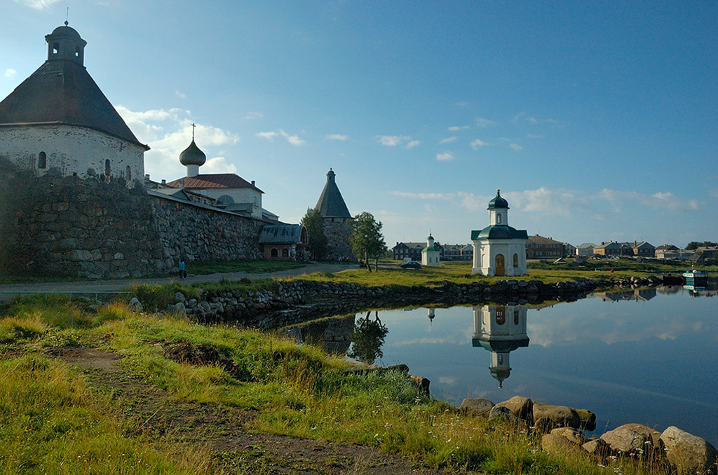 Утро на Соловках.