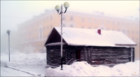Первый домик Норильска