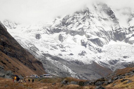 A.B.C.-Annapurna Base Camp(4130m).