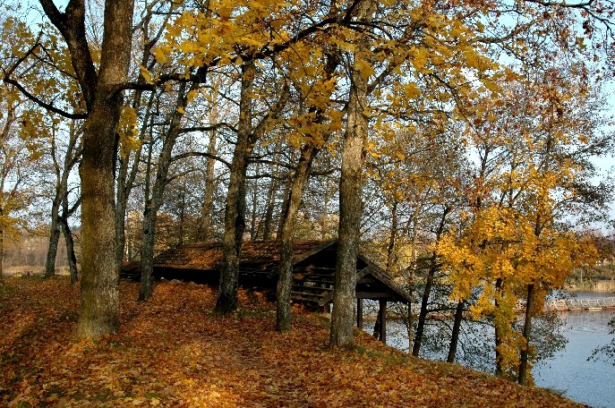 Осень в Тракае