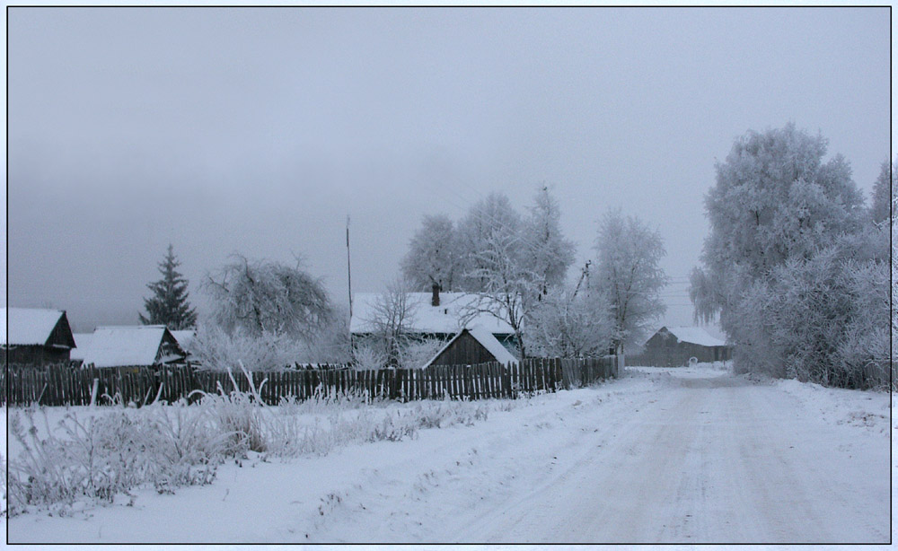 Ноябрь, центральная Россия