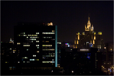 ночная Москва