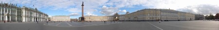 Панорама с Дворцовой площади