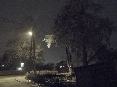 ночной городок.