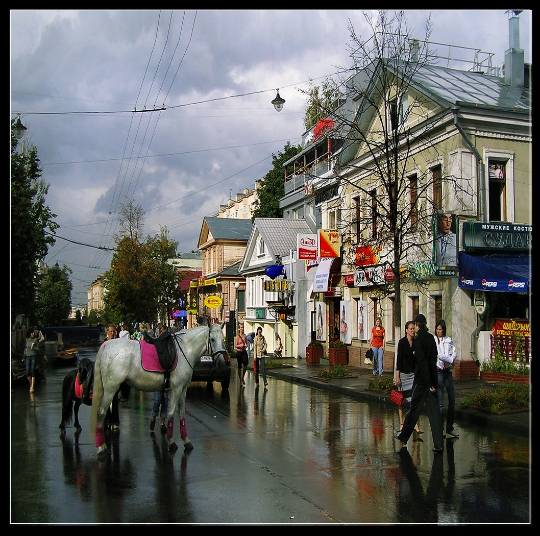 а время нам нипочем - деревенский этюд