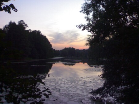 Дымящий закат