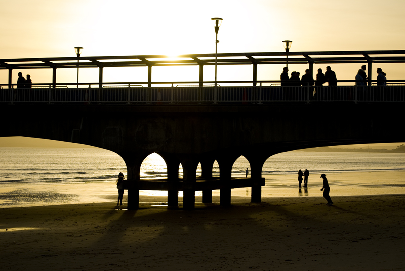 Bournemouth sunset