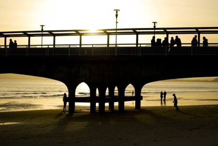 Bournemouth sunset