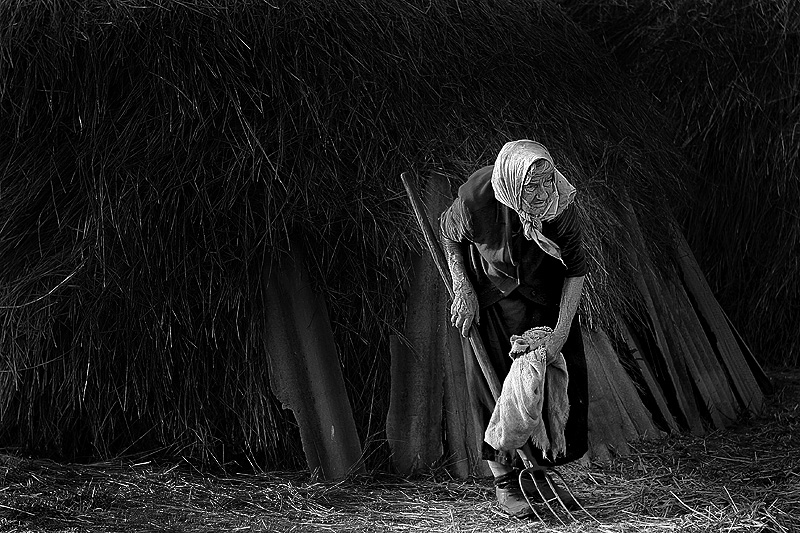 На ней держится Украина 2 B/W.