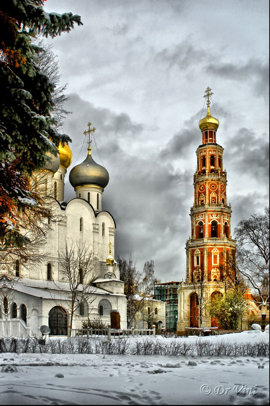 Новодевичий монастырь в HDR