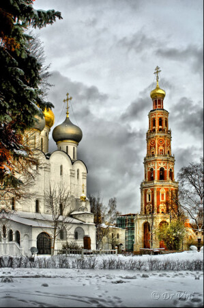 Новодевичий монастырь в HDR