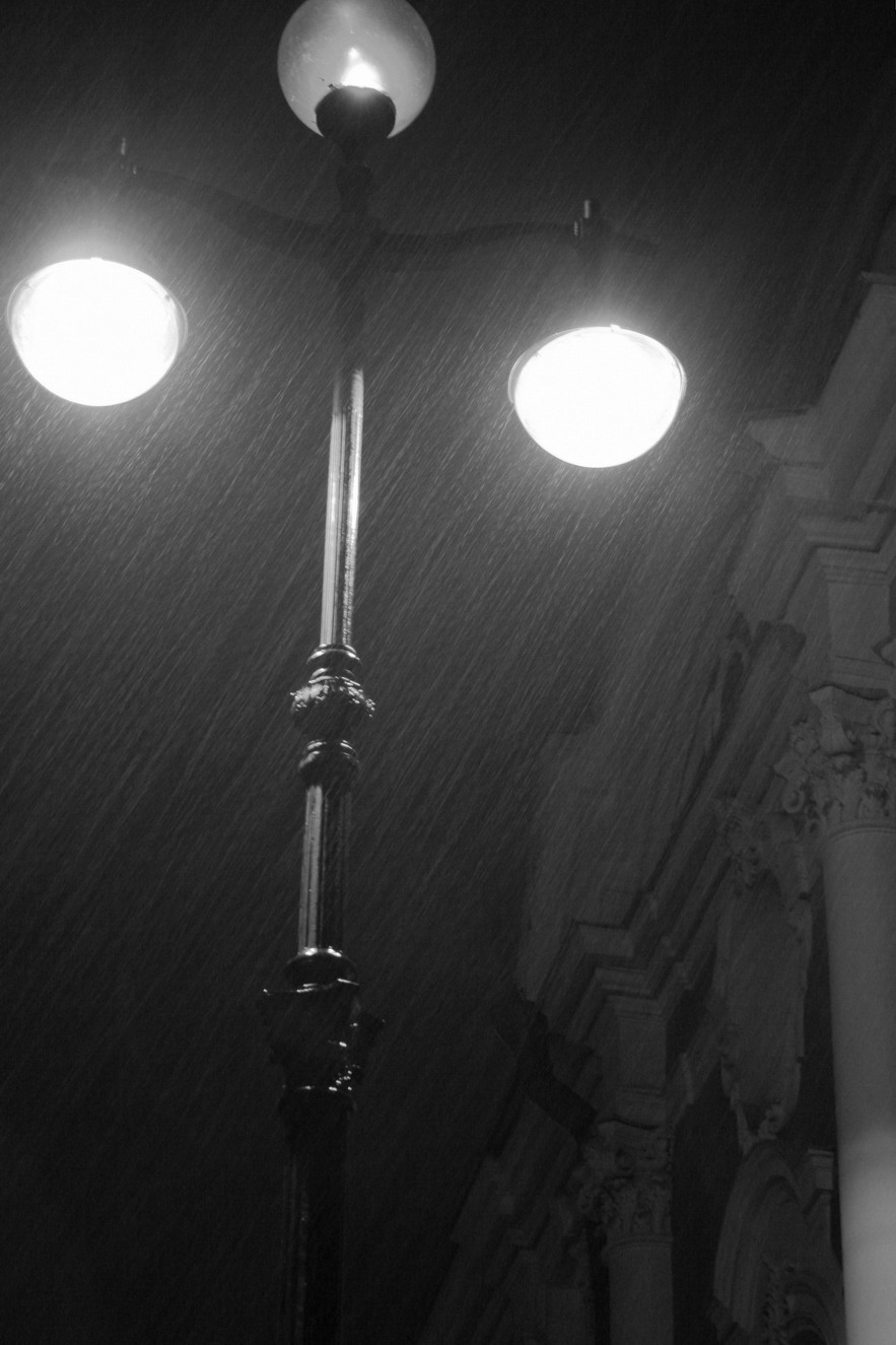 rainy night