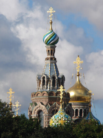 Купола церквей с7куполом