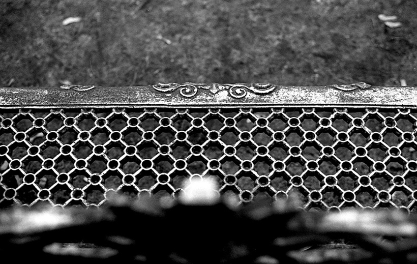 cemetery bench