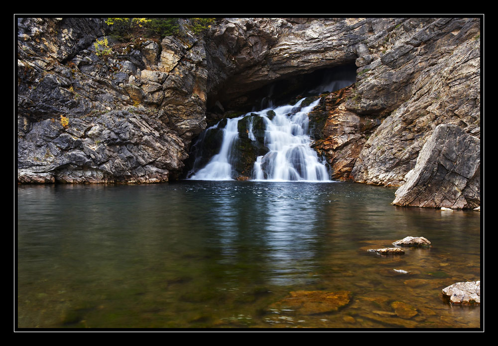 Running Eagle Falls, Glacier National Park.