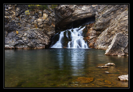 Running Eagle Falls, Glacier National Park.