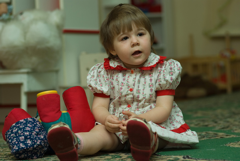 Маленькая Алина. 