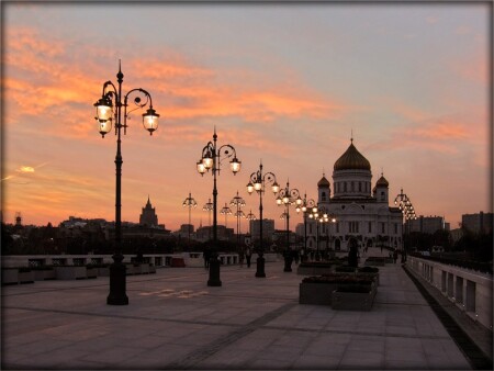 Солнце село