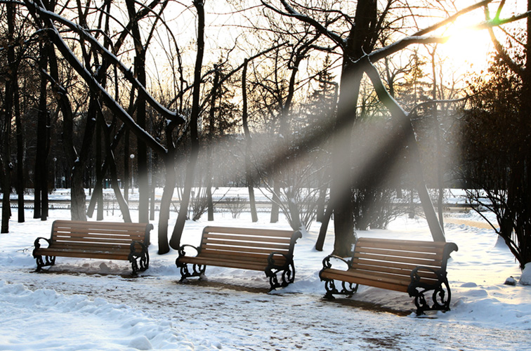 вечерело...