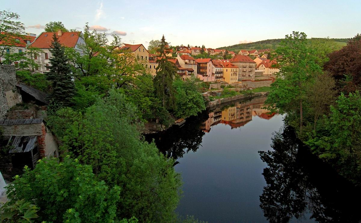 Cesky Krumlov.