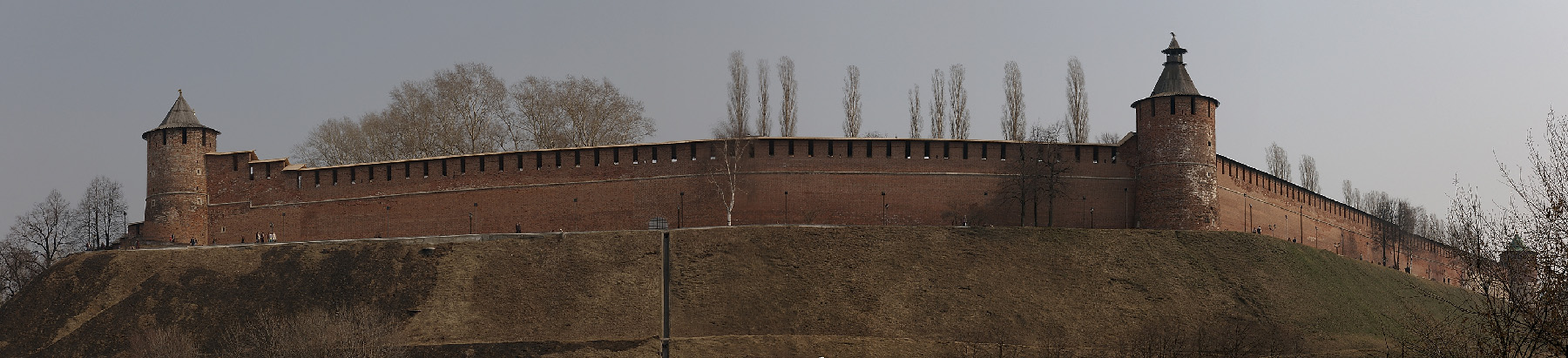 Нижегородский кремль, вид с Ильинки.