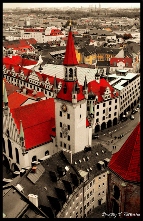 Red roof's of Munich