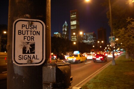 push the button