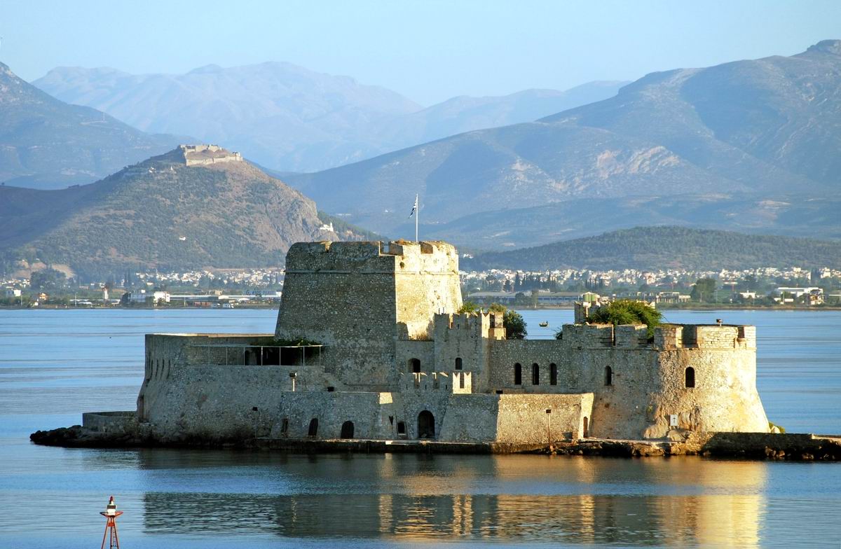 Bourdzi. Nafplio. Pelopponnese.