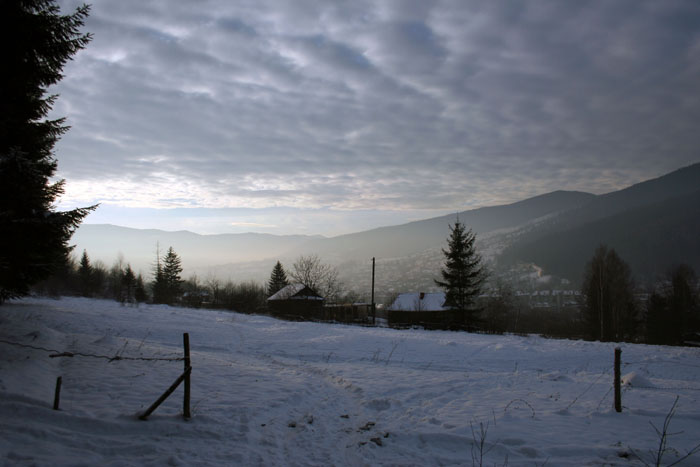 Вечер в Карпатах