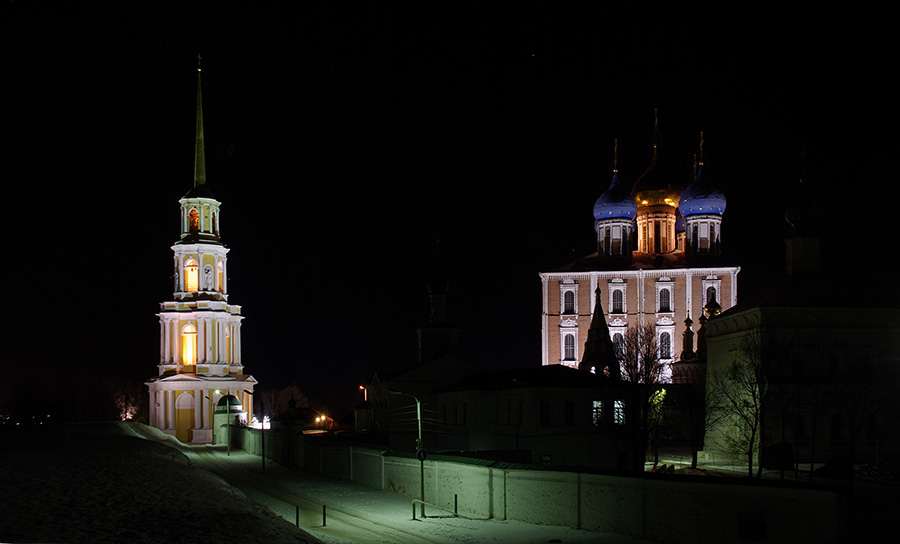 Рязанский кремль (вид с вала)