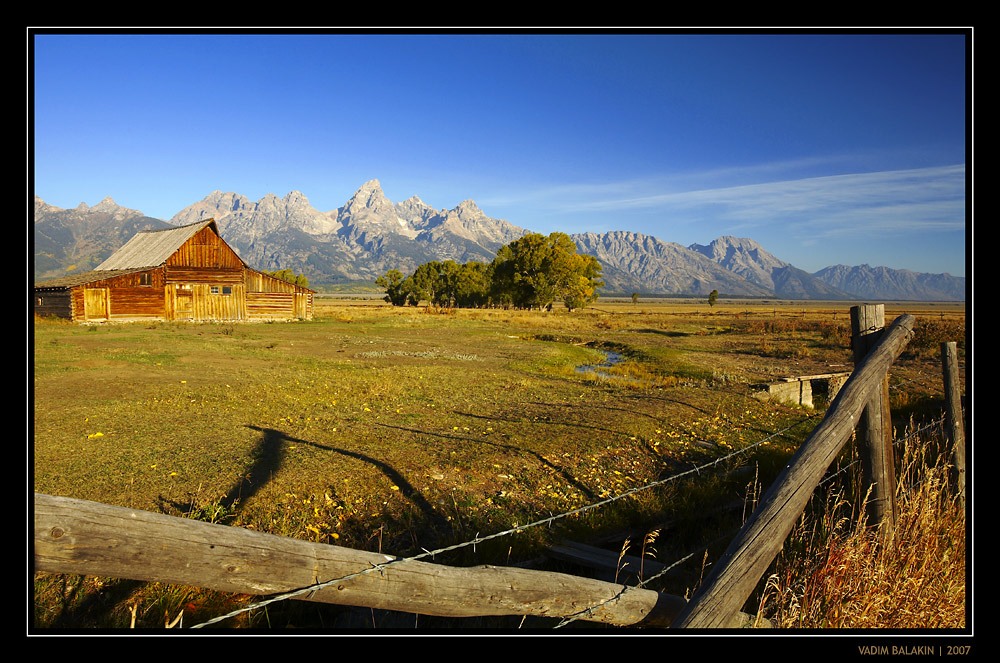 Grand Teton Barns.