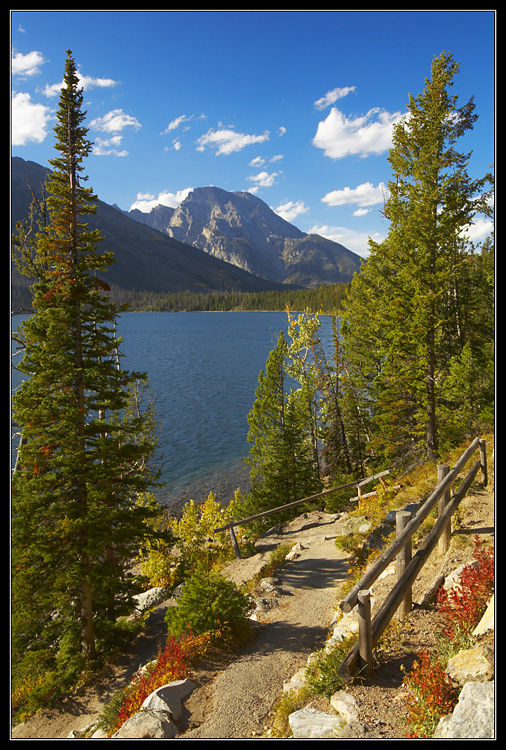 Jenny Lake. Grand Teton. 