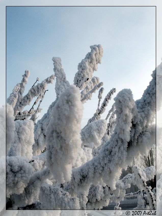 Снежное убранство