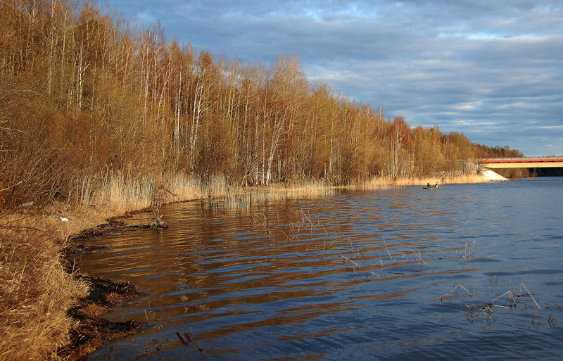 Весеннее половодье .