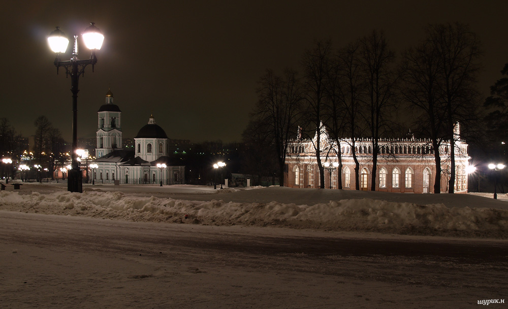 Вечерком в Царицыно.