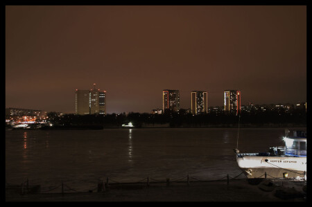 Северный порт. Зима.