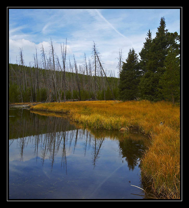 Twin Lake, Yellowstone.