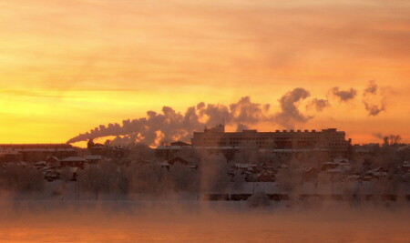 В топке января