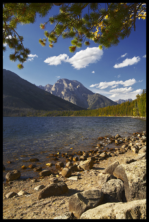 Jenny Lake. Grand Teton.