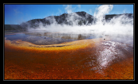 Grand Prismatic Spring. Yellowstone.