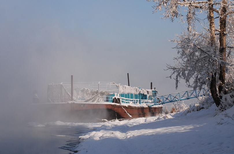 Mist on the water